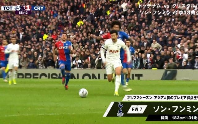 「はええwww」アジア歴代最強ストライカーの“急加速ゴラッソ”がレベチすぎる！ 韓国代表ソン・フンミンにファン脱帽「圧倒的な加速力たまらん」「カウンターの申し子」