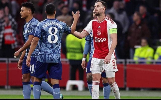 町田＆常本が先発に金子が途中出場…共に退場者出したアヤックスvsアストン・ビラはドロー【ECL】