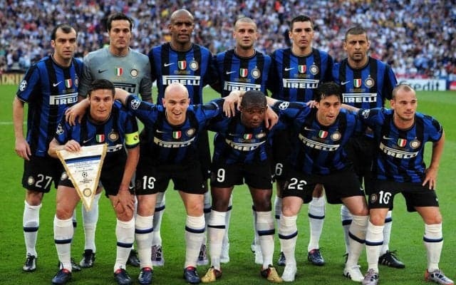 「15年前と全く変わらない」「南米勢が全然太ってなくて凄い」インテルのレジェンドが集結！三冠メンバーも参加したレジェンドマッチに反響