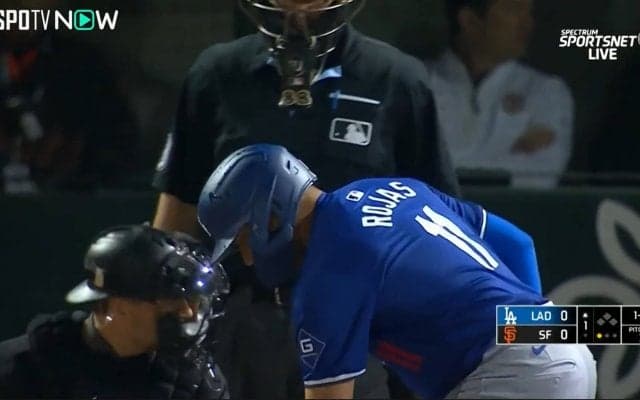 大谷翔平に代わってド軍の"おしゃれ番長"が2番で出場 ソックスの履きこなしがとにかく素敵