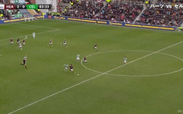 速すぎておかしいって！前田大然vs田川亨介の爆速日本人対決が実現！田川の爆速カウンターに前田が超加速猛追するバチバチのスプリント勝負にスタジアム騒然