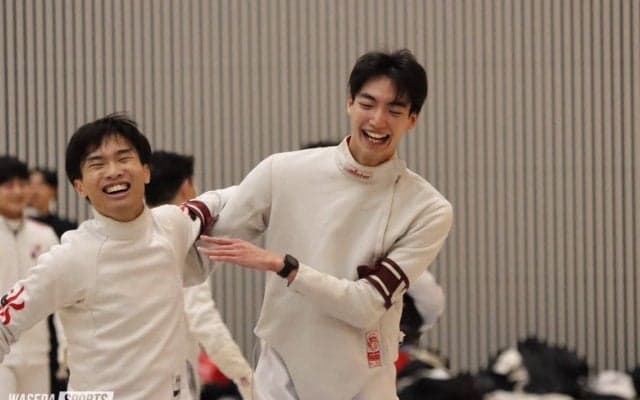 【特集】『第３回卒業生対談』仙葉遼輔×周旻朗／フェンシング