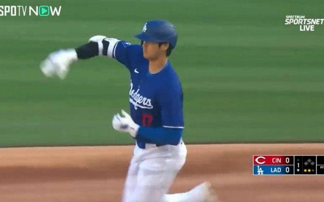 大谷翔平、あと一伸びで待望HR…"量産"に向けて最終調整中 6度目実戦で入念なスイング＆角度確認
