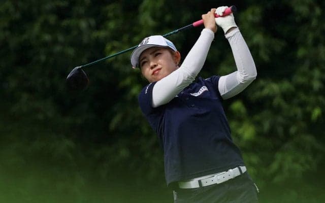 古江彩佳、最終日に猛チャージで首位に3打差の“急接近”　3つスコア伸ばし10アンダー5位タイ浮上【中間速報】