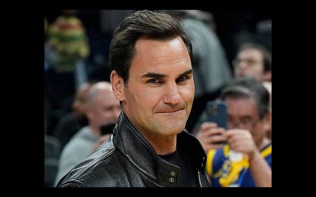  フェデラー NBAを観戦 