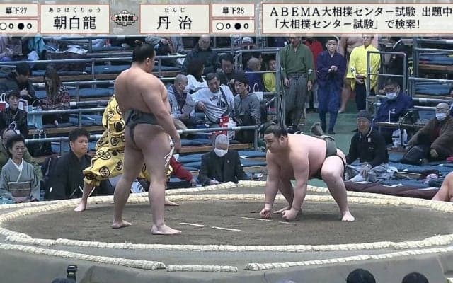 17歳力士の端正な顔立ちに視聴者うっとり「丹治かっけえええ」「超イケメン」