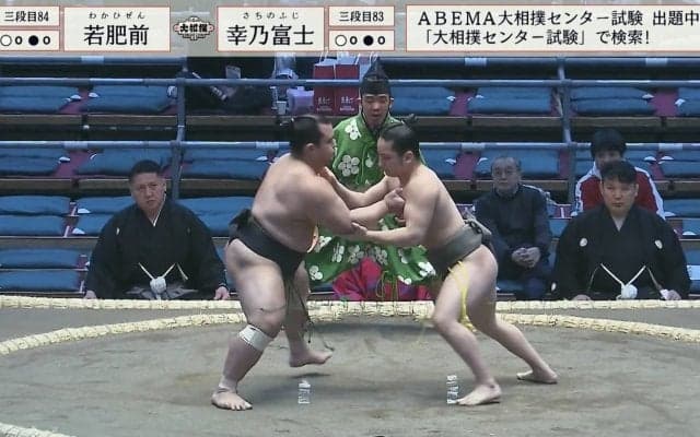 イケメンと話題 モンゴル生まれの18歳爽やか力士に視聴者熱視線「綺麗な顔だな」「切れ長の目」