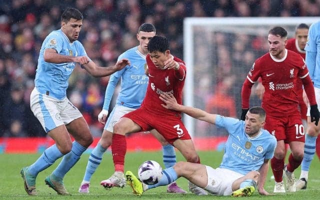 ビッグマッチで躍動の遠藤航、ハットトリックの前田大然…現地メディアはどう報じた？　海外リーグで活躍する日本選手評価まとめ【3月9日～10日】