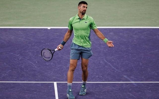 ジョコビッチ、世界123位のラッキールーザーに敗戦「自分のレベルは本当にひどかった」。5年ぶりの大会は3回戦敗退 [BNPパリバ・オープン]