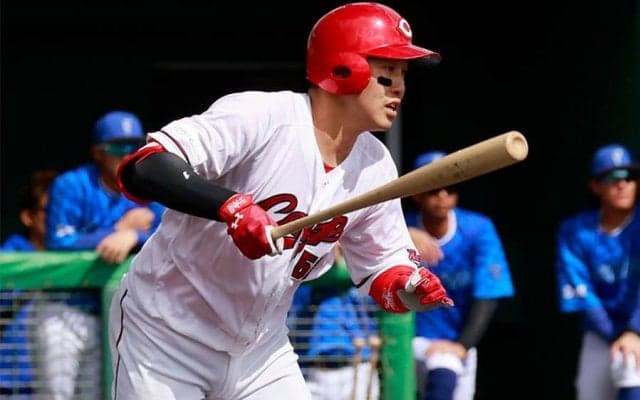 広島23歳逸材は「最多安打いける」　衝撃の打率.455…止まらぬ打棒が「神ってる」