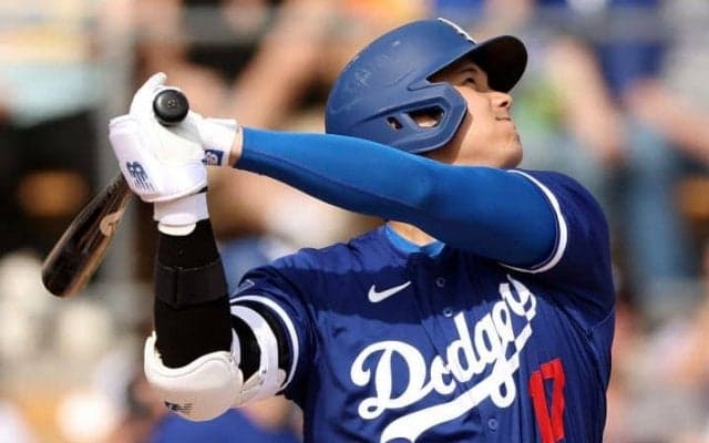大谷圧巻のオープン戦2号！打率は脅威の.579！またも逆方向アーチで開幕までの準備整った