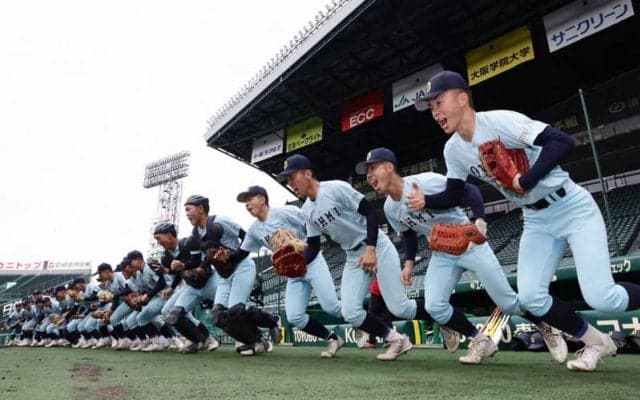 センバツ甲子園練習始まる　2日間で全32校　トップは近江