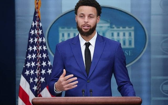 ステフィン・カリーが大統領選へ立候補？「あるかもしれない」引退後に政界進出の可能性を否定せず