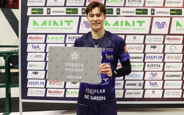 髙橋藍　MVPの活躍でモンツァを連勝に導く  【海外リーグ所属男女日本代表選手・3/7〜3/12】