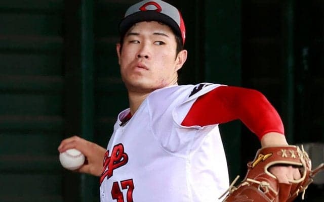 広島に現れた新星「めっちゃいいな」　150キロ超を連発…剛球にどよめき「エグい」