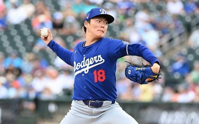 【MLB】「濃い時間を過ごせた」山本由伸、圧巻の初回3者連続三振で開幕シリーズへ手応え　現地実況「ベリーベリーグッド」