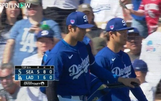 今日はイマイチだったね…大谷翔平＆山本由伸、笑顔の青空“緊急反省会”ファンも「おつかれさま～」先輩がいる頼もしさ