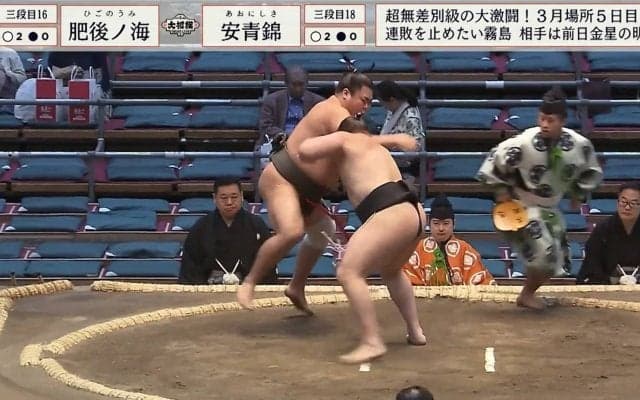 強烈な立ち合いで相手力士が戦意喪失「強すぎて笑う」「無敵」初土俵から無敗のイケメン力士にファン驚愕