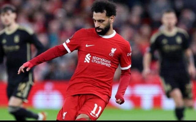 サラーがリバプール史に名を刻む！　クラブ初の7年連続20ゴール