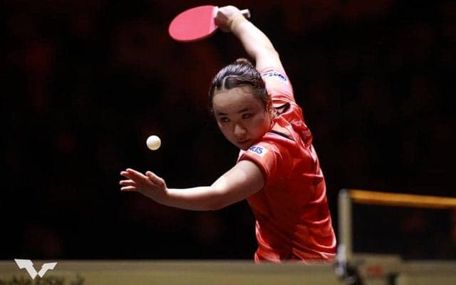 伊藤美誠、世界3位の王曼昱相手に2ゲーム奪取も逆転負け　好ラリー展開もベスト4進出逃す【WTTシンガポールスマッシュ】