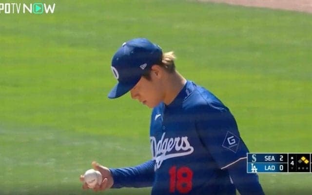 一体、何が起きた？ 山本由伸がストレートを狙われて攻略された瞬間　さすがメジャーなエグすぎる攻撃にファン騒然「アンチが騒ぎそうだな」「あれこれ言いすぎ」