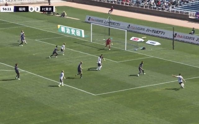 「えぐいて」37歳・長友佑都が絶好調！全速力オーバーラップからの高速グラウンダークロスで得点機演出！U23代表バングーナガンデ佳史扶と2世代代表コンビでワイド攻撃炸裂の瞬間
