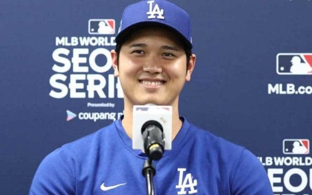 MVPトリオで会見も…全9問のうち8問を独占　韓国で予感する“大谷翔平シリーズ”