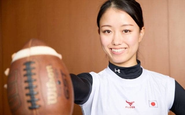 2028年ロス五輪正式種目に決定も「どうやったら普及できるんだろう」 日本代表の近江佑璃夏が描くフラッグフットボールの未来