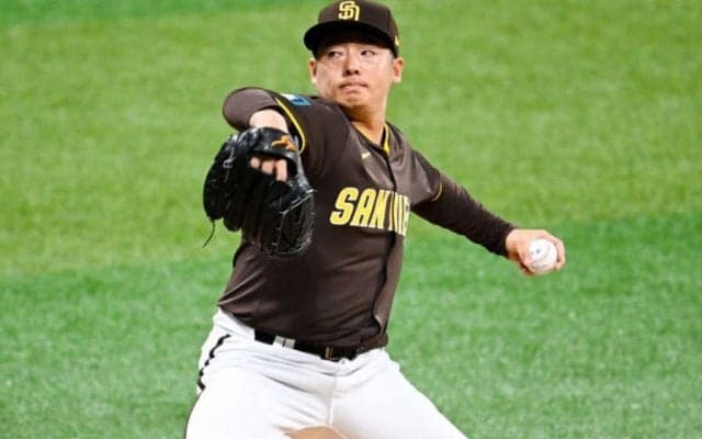 松井裕樹、vs大谷翔平へ「データも見始めている」　20日の開幕戦へ順調仕上げ