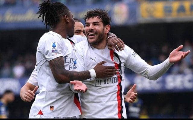 テオ弾など3発のミランがヴェローナに勝利で公式戦5連勝【セリエA】