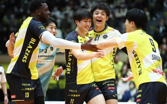VリーグV1男子　V・レギュラーラウンド終了　し烈な争いを制し日鉄堺BZ、東レがV・ファイナルステージへ
