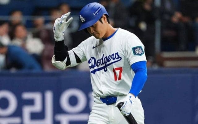 大谷翔平、韓国で5打数無安打　大歓声も快音響かず…捉えるもシフトに阻まれる