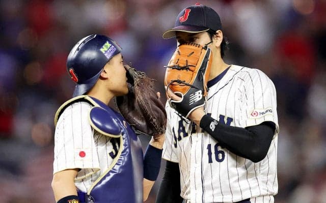 WBC決勝で大谷翔平とぶっつけ本番でバッテリー 中村悠平は思った「あ、これはいける」【WBC2023】