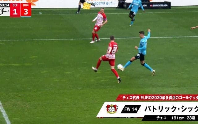 「オシャレすぎ」「偶然だろ」スーパーゴールかまぐれ弾か…ファンの見方が割れた超絶フィニッシュの瞬間！ レヴァークーゼンFWの“魔法のタッチ”の真相は？