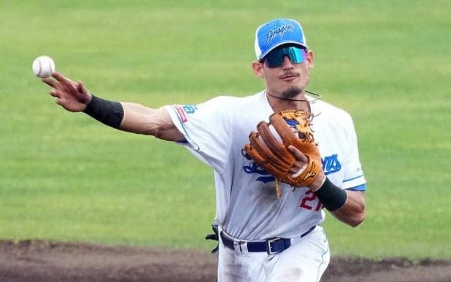 中日21歳が「大化けしそう」　“メジャー級”美技に衝撃「立浪監督が惚れるのも分かる」