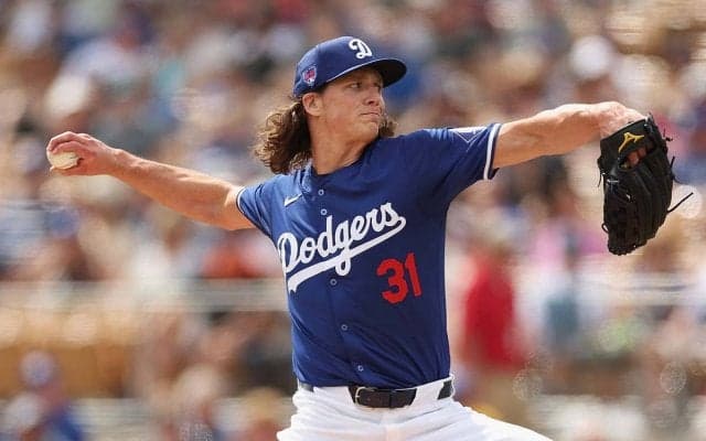 【MLB】「ポテンシャルはCY賞級」ドジャース開幕投手、“長髪イケメン”右腕タイラー・グラスノーを公式データで読みとく