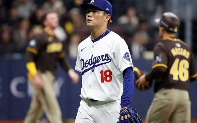 山本由伸、まさかの初回5失点KO　大乱調で防御率45.00…日本人先発デビューで最短降板