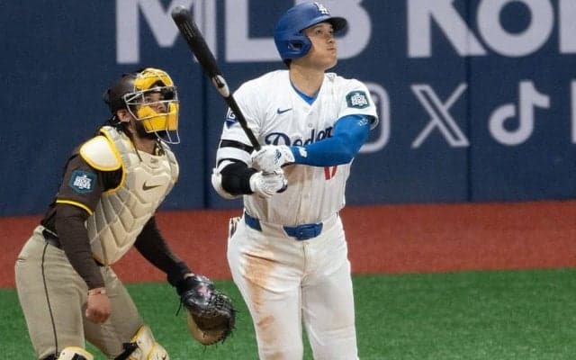 ド軍、壮絶な乱打戦に敗れる　両軍合わせて26得点…大谷翔平は1安打＆山本由伸が初黒星