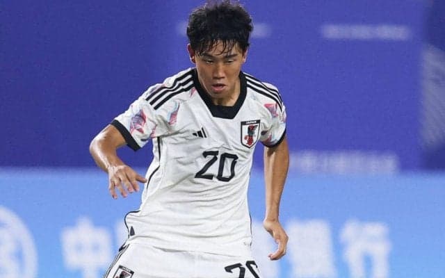 磐田加入内定のU-23日本代表MF角昂志郎が特別指定選手に認定