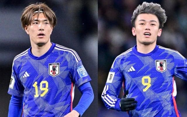 【北朝鮮戦で見えた森保ジャパン「FW陣の序列と起用法」(1)】連係面と連動性で上田綺世の主軸は不動も、小川航基にはエースの牙城を崩す可能性も……短時間出場で出したもの