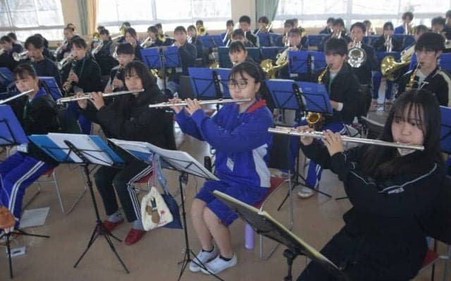 近江ブラバン、日本航空石川を友情応援へ　両校で合同練習　センバツ