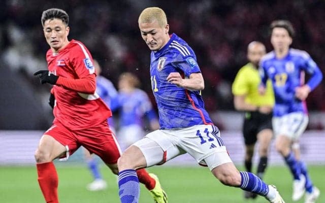 【サッカー日本代表、再出発の北朝鮮で見せた可能性(2)】前田大然が実行した“アジアでの戦い方”--国立競技場で喝采を浴びたハーフウェイラーンでの攻防が秘めるもの
