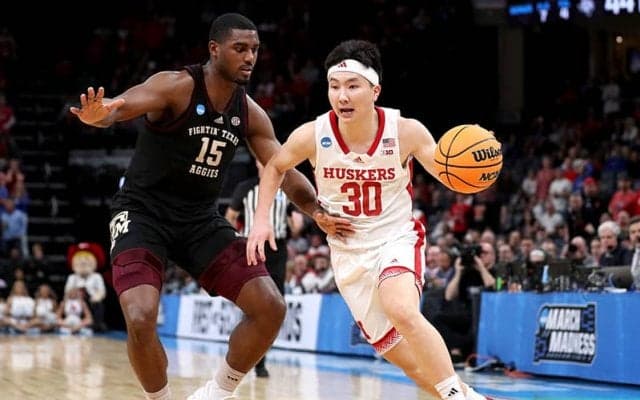 富永啓生が21得点も涙のラストゲーム…ネブラスカ大はNCAAトーナメント初戦敗退