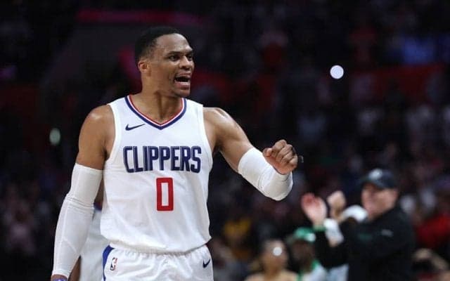 左手骨折で手術を受けていたクリッパーズのラッセル・ウェストブルックが来週にも復帰へ