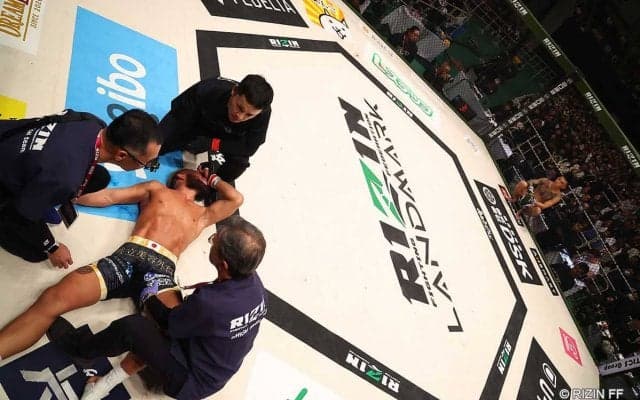 【RIZIN】「火が付くタイプだ」武田光司が“脂汗悶絶”ローブローからの大逆転勝利　萩原京平をレスリング力で支配