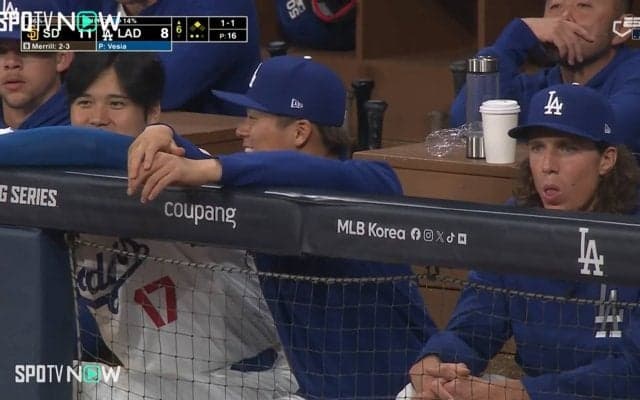 2人とも笑顔がいいよね♪大谷翔平＆山本由伸、試合中に見せた様子にファンから安心の声続々「お互いがベンチにいて本当に良かったな」