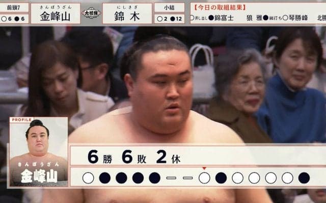 首はテーピングでガッチガチ……貼り方が独特な力士に「凄いw」「何か封印されてそう」「首のテーピングこうするんだ？」驚きの声