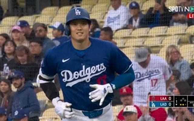 グラウンド内で騒動の影響なし 大谷翔平、声明直後の試合にもファンからは温かい歓声のシャワー「声援で嬉しいな」「何があっても応援する！」