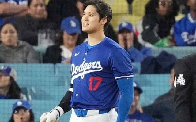 大谷翔平は「髭が生えていたら当たっていた」　顔面スレスレ→大絶叫に実況もヒヤリ