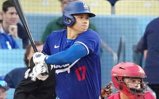 大谷翔平、水原氏ショックか　打率.406→打率.111…違法賭博疑惑後に快音止まる